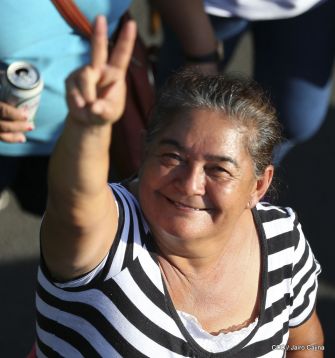 Nicaragüenses ratifican compromiso por la paz, la justicia y el resurgir de la Nación