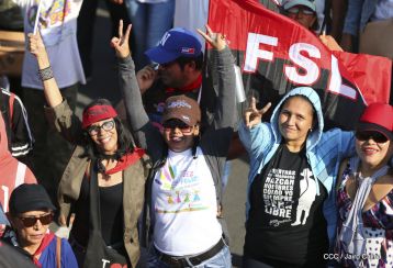 Nicaragüenses ratifican compromiso por la paz, la justicia y el resurgir de la Nación