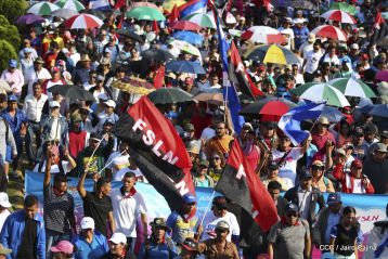 Nicaragüenses ratifican compromiso por la paz, la justicia y el resurgir de la Nación