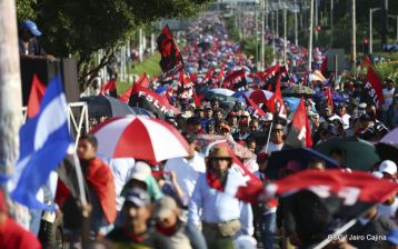 Nicaragüenses ratifican compromiso por la paz, la justicia y el resurgir de la Nación