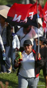 Nicaragüenses ratifican compromiso por la paz, la justicia y el resurgir de la Nación