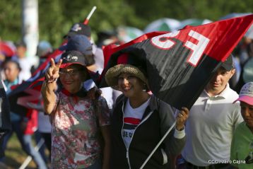 Nicaragüenses ratifican compromiso por la paz, la justicia y el resurgir de la Nación