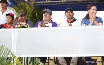 Nicaragüenses ratifican compromiso por la paz, la justicia y el resurgir de la Nación