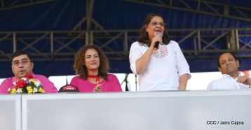 Nicaragüenses ratifican compromiso por la paz, la justicia y el resurgir de la Nación