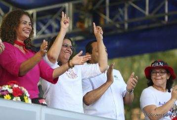 Nicaragüenses ratifican compromiso por la paz, la justicia y el resurgir de la Nación
