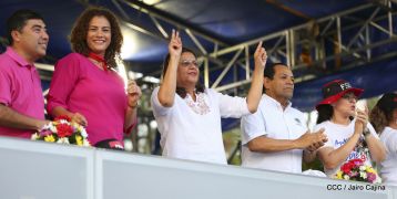 Nicaragüenses ratifican compromiso por la paz, la justicia y el resurgir de la Nación