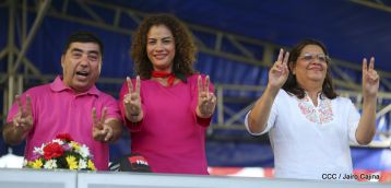 Nicaragüenses ratifican compromiso por la paz, la justicia y el resurgir de la Nación