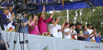 Nicaragüenses ratifican compromiso por la paz, la justicia y el resurgir de la Nación