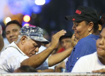 Nicaragüenses ratifican compromiso por la paz, la justicia y el resurgir de la Nación