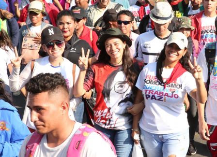 Nicaragüenses ratifican compromiso por la paz, la justicia y el resurgir de la Nación