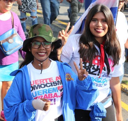 Nicaragüenses ratifican compromiso por la paz, la justicia y el resurgir de la Nación