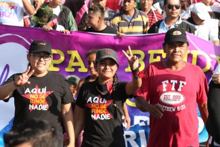 Nicaragüenses ratifican compromiso por la paz, la justicia y el resurgir de la Nación