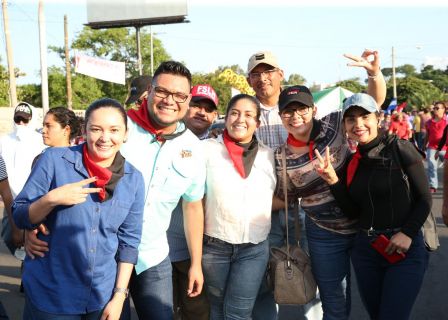 Nicaragüenses ratifican compromiso por la paz, la justicia y el resurgir de la Nación