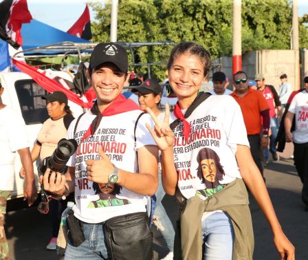 Nicaragüenses ratifican compromiso por la paz, la justicia y el resurgir de la Nación