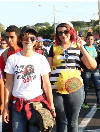 Nicaragüenses ratifican compromiso por la paz, la justicia y el resurgir de la Nación