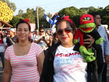 Nicaragüenses ratifican compromiso por la paz, la justicia y el resurgir de la Nación