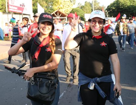 Nicaragüenses ratifican compromiso por la paz, la justicia y el resurgir de la Nación