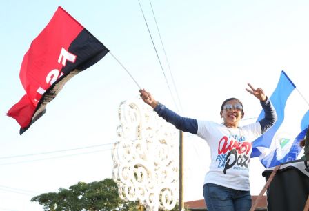 Nicaragüenses ratifican compromiso por la paz, la justicia y el resurgir de la Nación