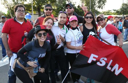 Nicaragüenses ratifican compromiso por la paz, la justicia y el resurgir de la Nación