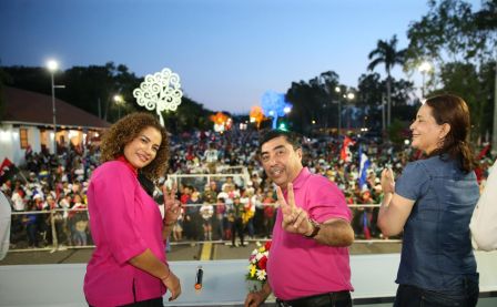 Nicaragüenses ratifican compromiso por la paz, la justicia y el resurgir de la Nación