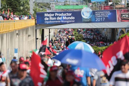 Nicaragüenses ratifican compromiso por la paz, la justicia y el resurgir de la Nación