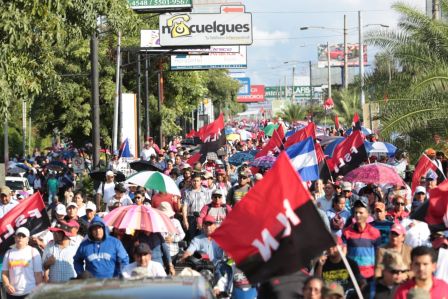 Nicaragüenses ratifican compromiso por la paz, la justicia y el resurgir de la Nación