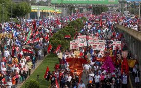 Caminata por la paz, honrando el legado de Monseñor Óscar Arnulfo Romero