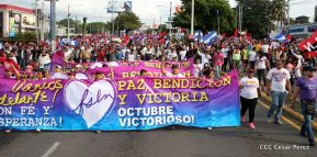 Caminata por la paz, honrando el legado de Monseñor Óscar Arnulfo Romero