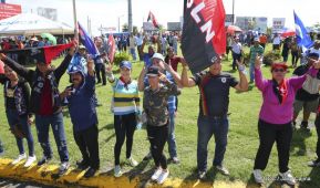 Capitalinos se movilizan por la Justicia, Paz y Vida