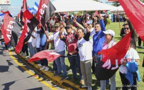 Capitalinos se movilizan por la Justicia, Paz y Vida