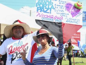 Capitalinos se movilizan por la Justicia, Paz y Vida