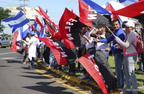 Capitalinos se movilizan por la Justicia, Paz y Vida