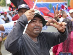 Capitalinos se movilizan por la Justicia, Paz y Vida