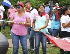 Capitalinos se movilizan por la Justicia, Paz y Vida