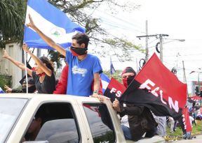 Capitalinos se movilizan por la Justicia, Paz y Vida