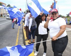 Capitalinos se movilizan por la Justicia, Paz y Vida