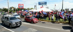 Capitalinos se movilizan por la Justicia, Paz y Vida