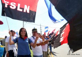 Capitalinos se movilizan por la Justicia, Paz y Vida