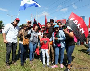 Capitalinos se movilizan por la Justicia, Paz y Vida
