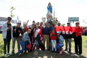 Capitalinos se movilizan por la Justicia, Paz y Vida