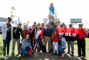 Capitalinos se movilizan por la Justicia, Paz y Vida
