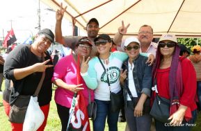 Capitalinos se movilizan por la Justicia, Paz y Vida