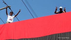 Capitalinos se movilizan por la Justicia, Paz y Vida