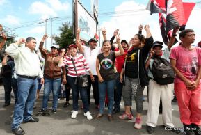 Capitalinos se movilizan por la Justicia, Paz y Vida