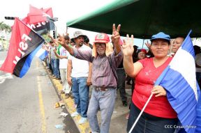 Capitalinos se movilizan por la Justicia, Paz y Vida