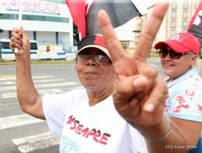Capitalinos se movilizan por la Justicia, Paz y Vida