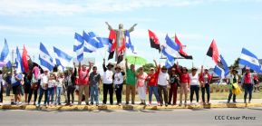 Capitalinos se movilizan por la Justicia, Paz y Vida