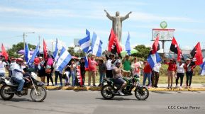 Capitalinos se movilizan por la Justicia, Paz y Vida