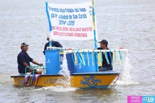 V Carnaval Acuático en Río San Juan de Nicaragua