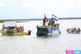 V Carnaval Acuático en Río San Juan de Nicaragua